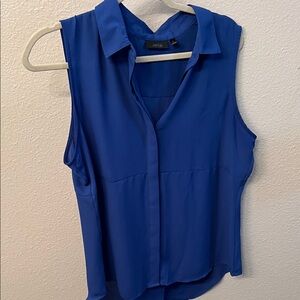 Apt. 9 Women's Vibrant Blue Sleeveless Blouse